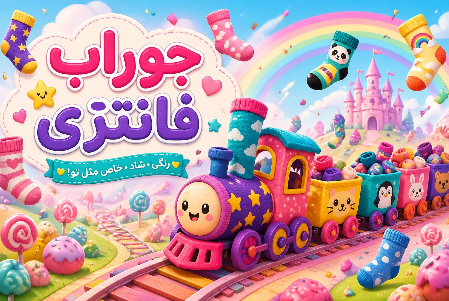 جوراب فانتزی 