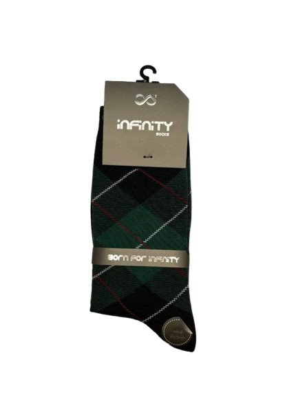 جوراب کلاسیک نخ پنبه ساقدار مردانه Infinity
