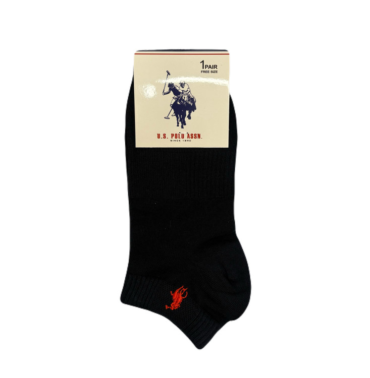 جوراب اسپرت نخ پنبه مچی مردانه گلدوزی POLO