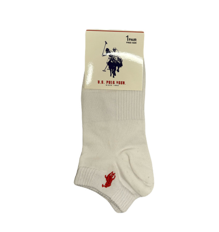 جوراب اسپرت نخ پنبه مچی مردانه گلدوزی POLO