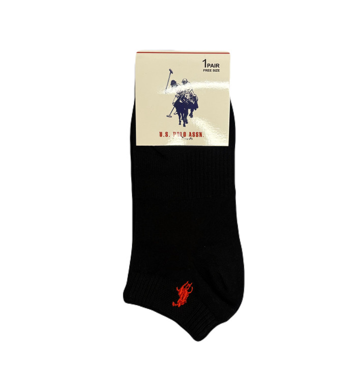 جوراب اسپرت نخ پنبه مچی مردانه گلدوزی POLO