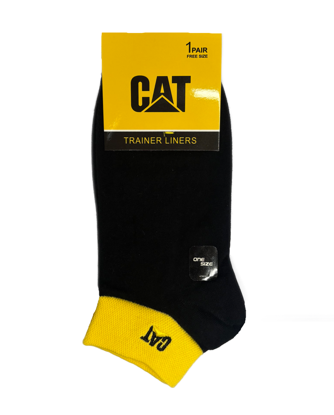 جوراب اسپرت نخ پنبه درجه یک مچی مردانه گلدوزی CAT
