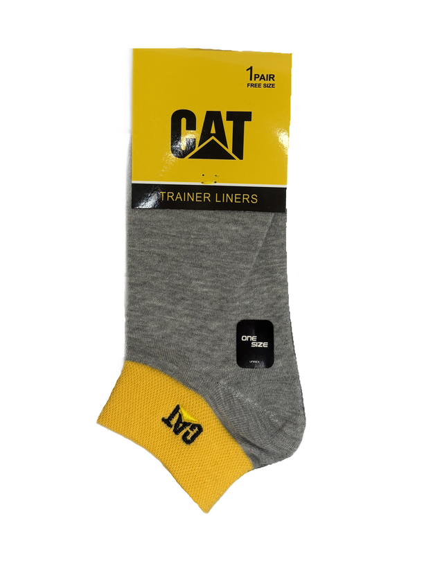 جوراب اسپرت نخ پنبه درجه یک مچی مردانه گلدوزی CAT