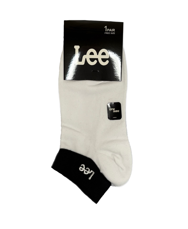 جوراب اسپرت نخ پنبه مچی Unisex گلدوزی Lee