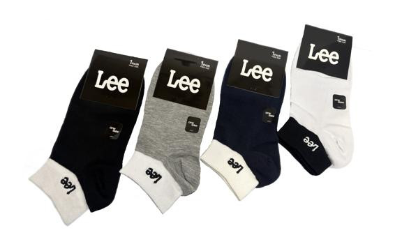 جوراب اسپرت نخ پنبه مچی Unisex گلدوزی Lee