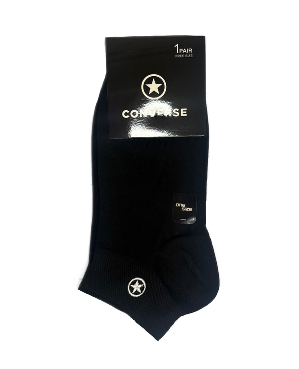 جوراب اسپرت نخ پنبه مچی Unisex گلدوزی Convers