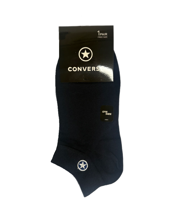 جوراب اسپرت نخ پنبه مچی Unisex گلدوزی Convers