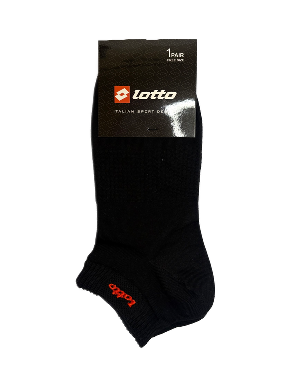 جوراب اسپرت نخ پنبه مچی مردانه گلدوزی Lotto