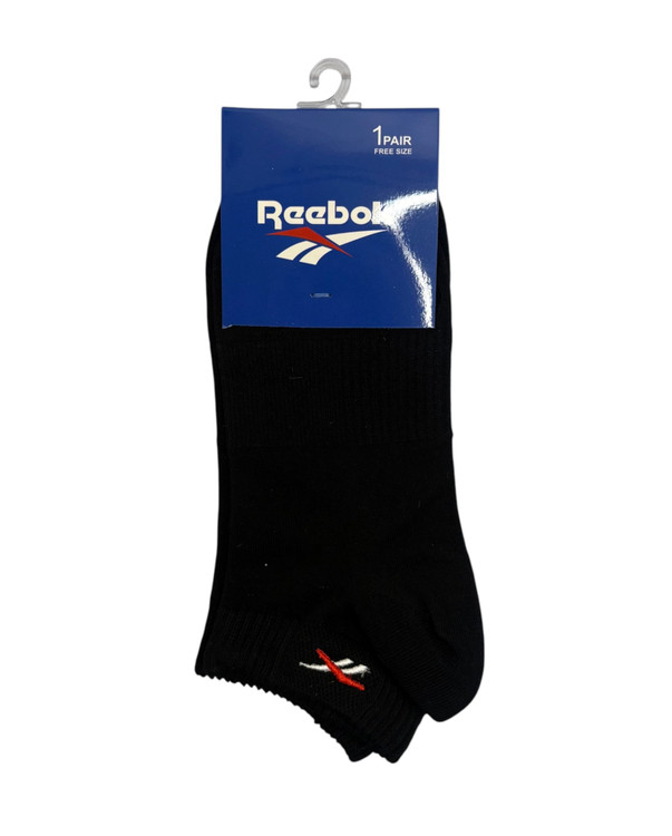 جوراب اسپرت نخ پنبه مچی مردانه گلدوزی Reebok