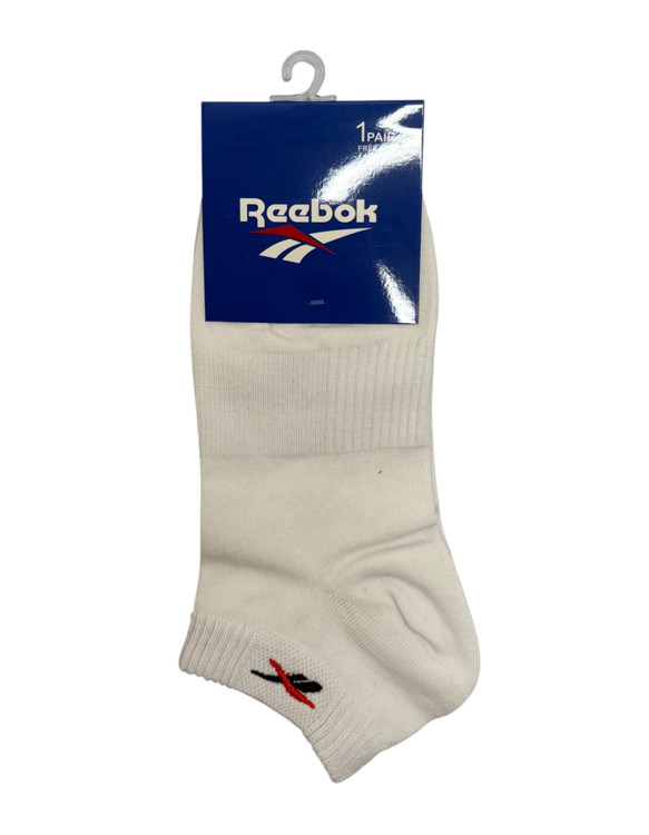 جوراب اسپرت نخ پنبه مچی مردانه گلدوزی Reebok