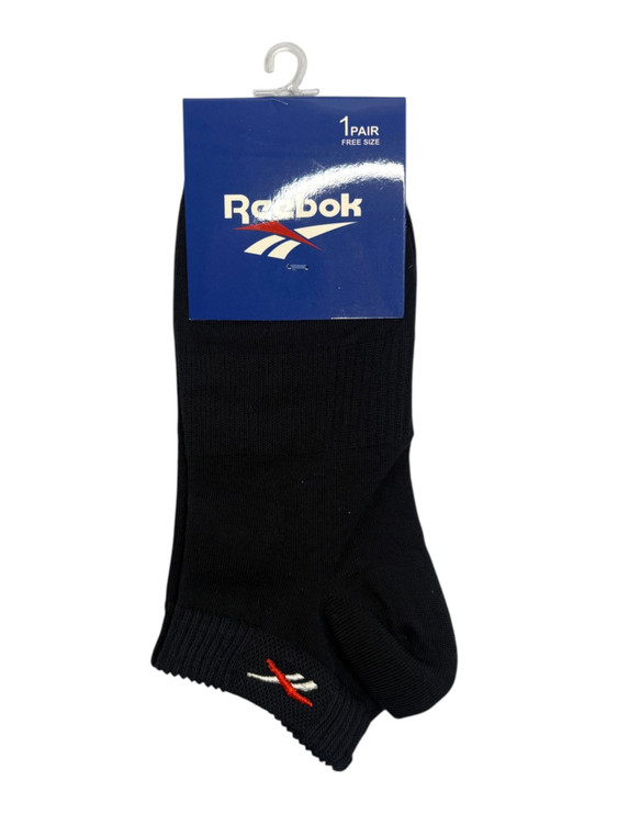 جوراب اسپرت نخ پنبه مچی مردانه گلدوزی Reebok
