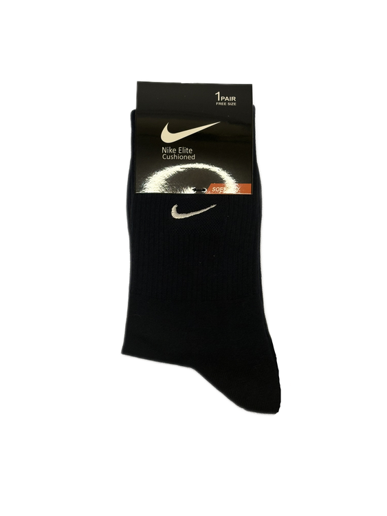 جوراب اسپرت نخ پنبه ساقدار مردانه گلدوزی Nike