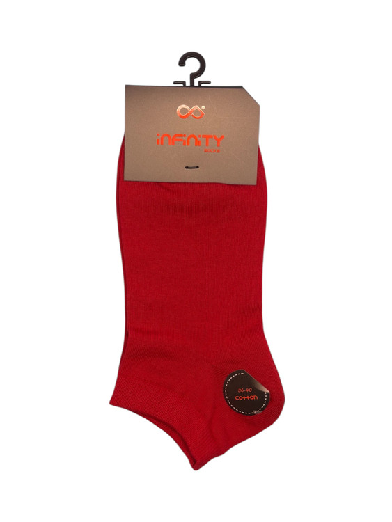 جوراب نخ پنبه ساده مچی زنانه