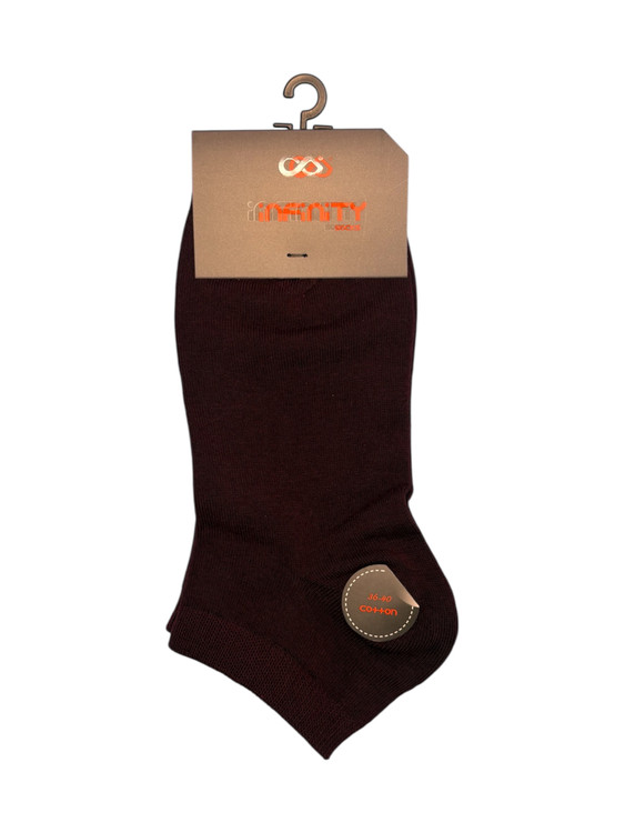 جوراب نخ پنبه ساده مچی زنانه