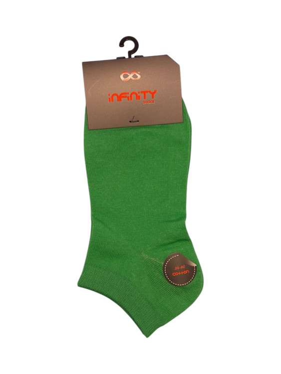 جوراب نخ پنبه ساده مچی زنانه