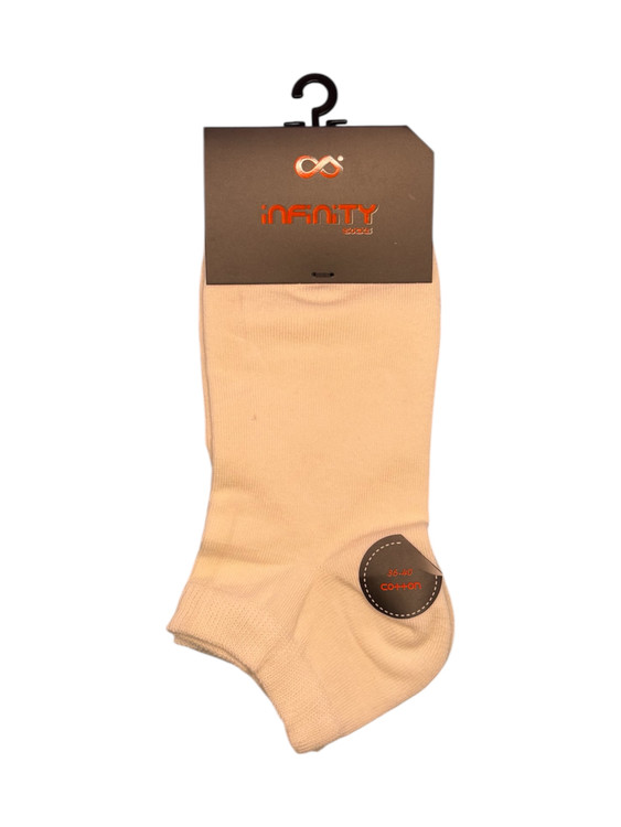 جوراب نخ پنبه ساده مچی زنانه