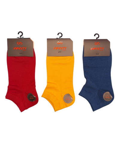 جوراب نخ پنبه ساده مچی زنانه