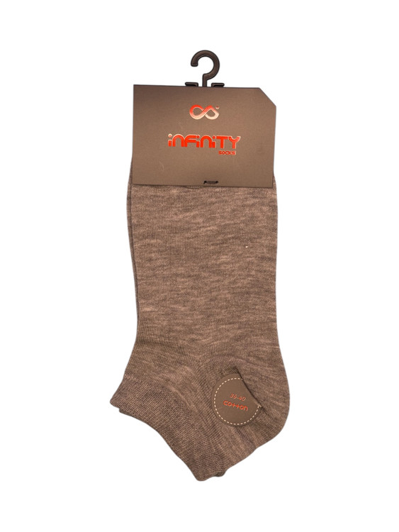 جوراب نخ پنبه ساده مچی زنانه