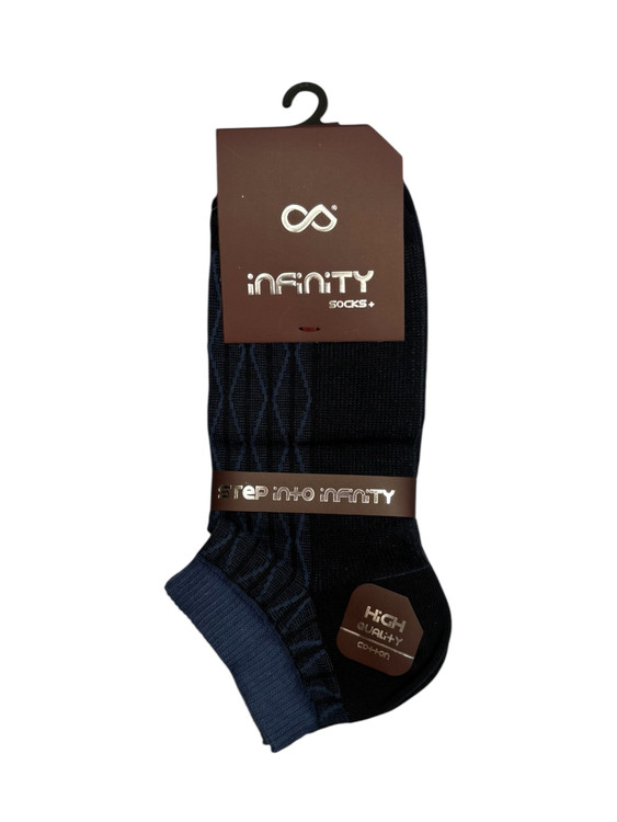 جوراب کلاسیک اعلا نخ پنبه مچی مردانه Infinity