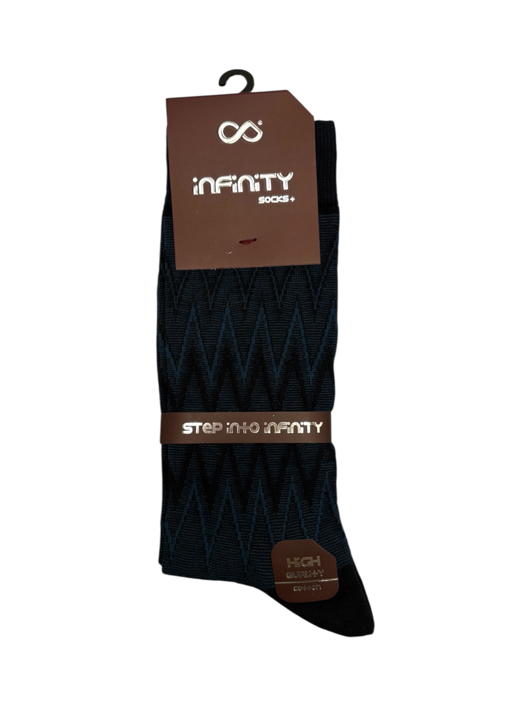 جوراب کلاسیک اعلا نخ پنبه درجه یک ترک ساقدار مردانه iNFiNiTY
