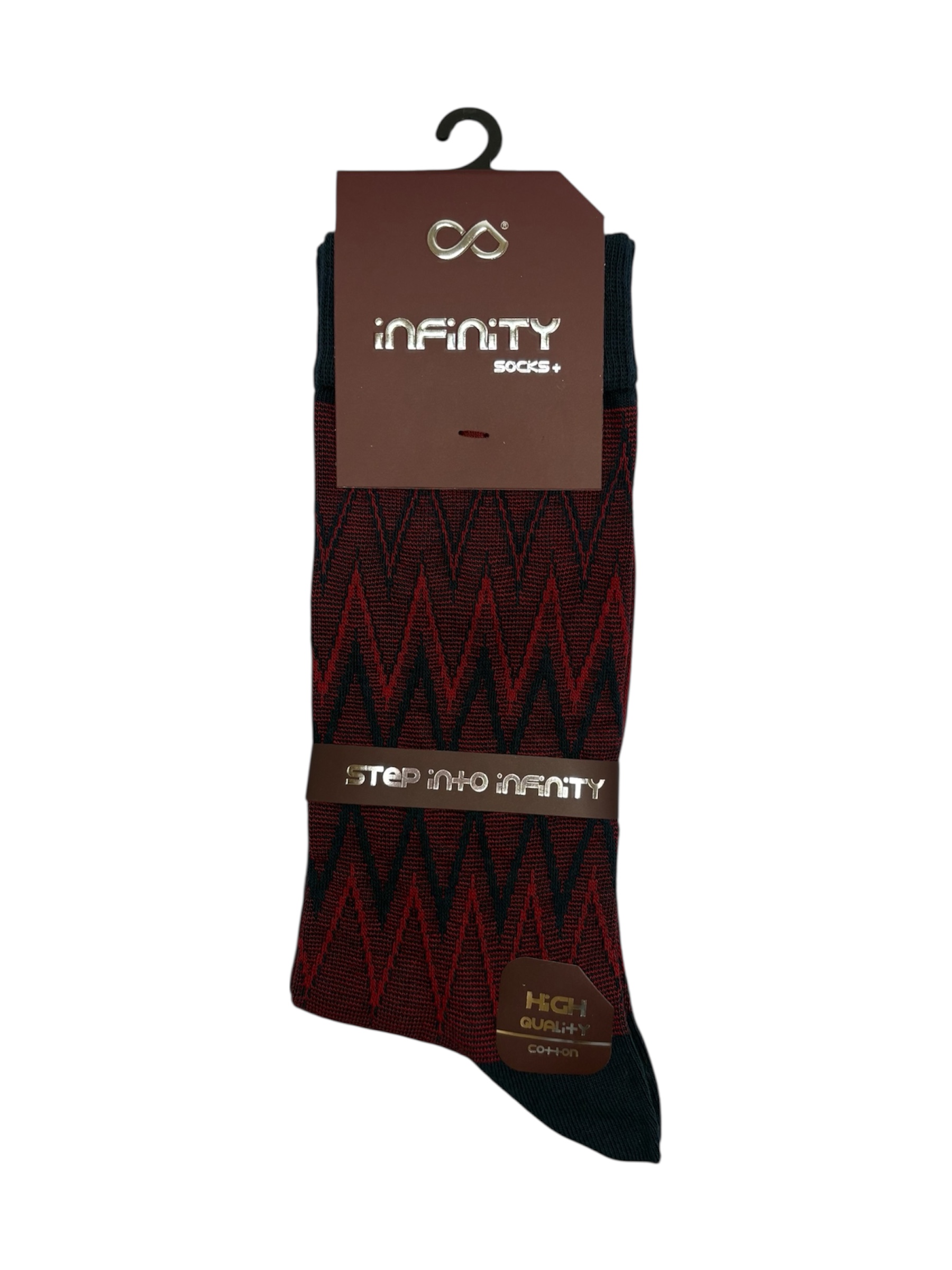جوراب کلاسیک اعلا نخ پنبه درجه یک ترک ساقدار مردانه iNFiNiTY