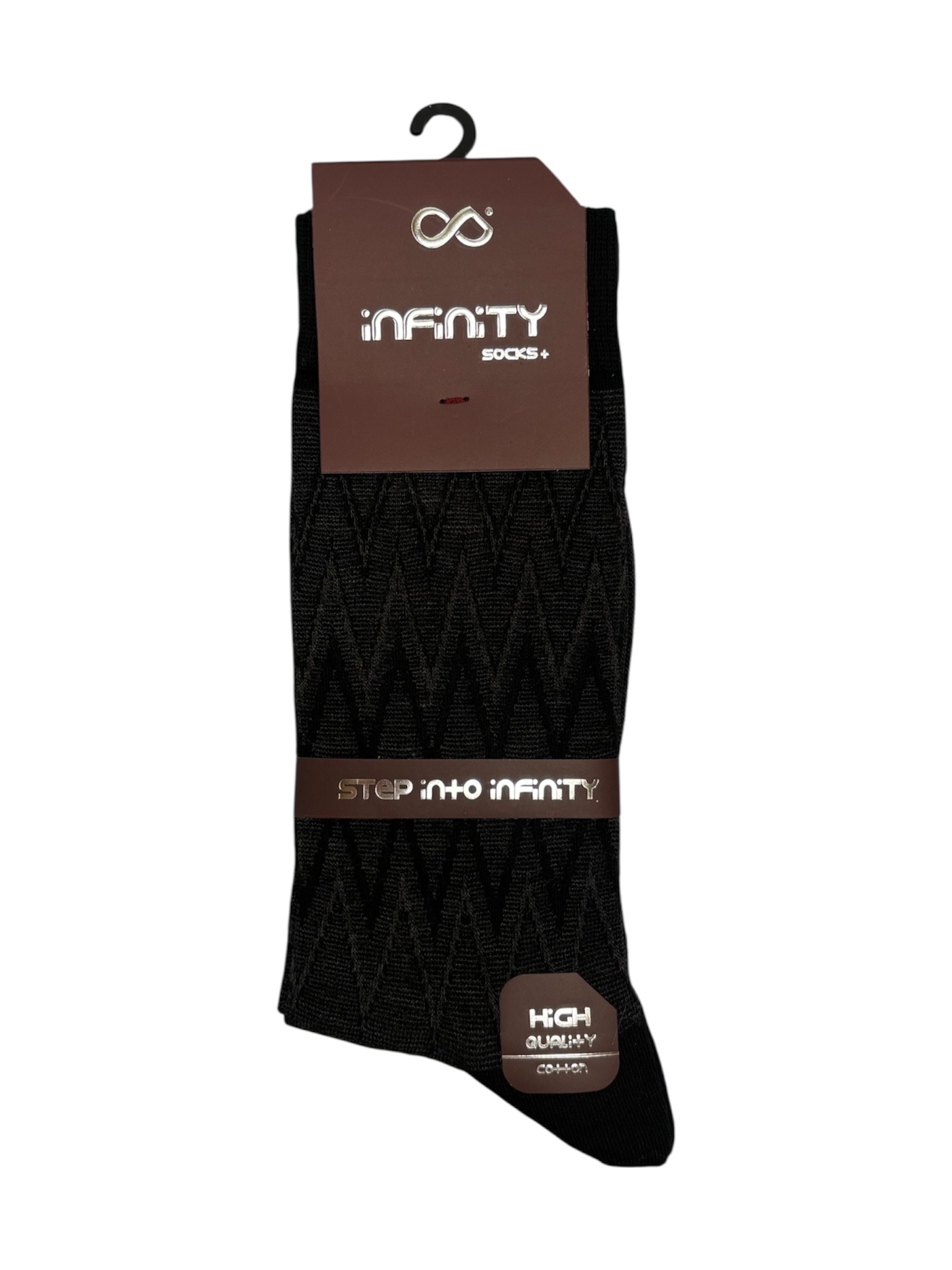 جوراب کلاسیک اعلا نخ پنبه درجه یک ترک ساقدار مردانه iNFiNiTY
