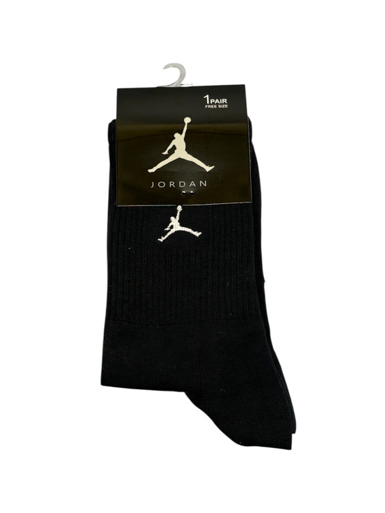 جوراب اسپرت نخ پنبه ساقدار مردانه گلدوزی Jordan