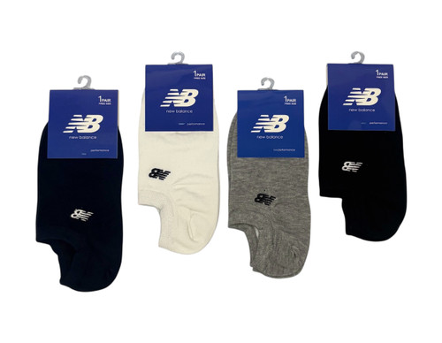 جوراب اسپرت نخ پنبه زیرقوزکی مردانه گلدوزی New Balance