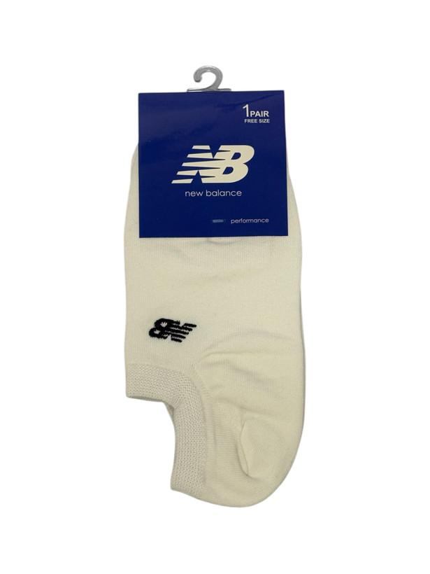 جوراب اسپرت نخ پنبه درجه یک زیرقوزکی مردانه گلدوزی new balance