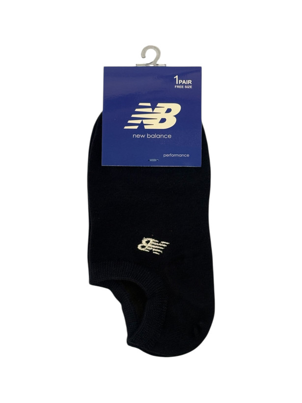 جوراب اسپرت نخ پنبه درجه یک زیرقوزکی مردانه گلدوزی new balance