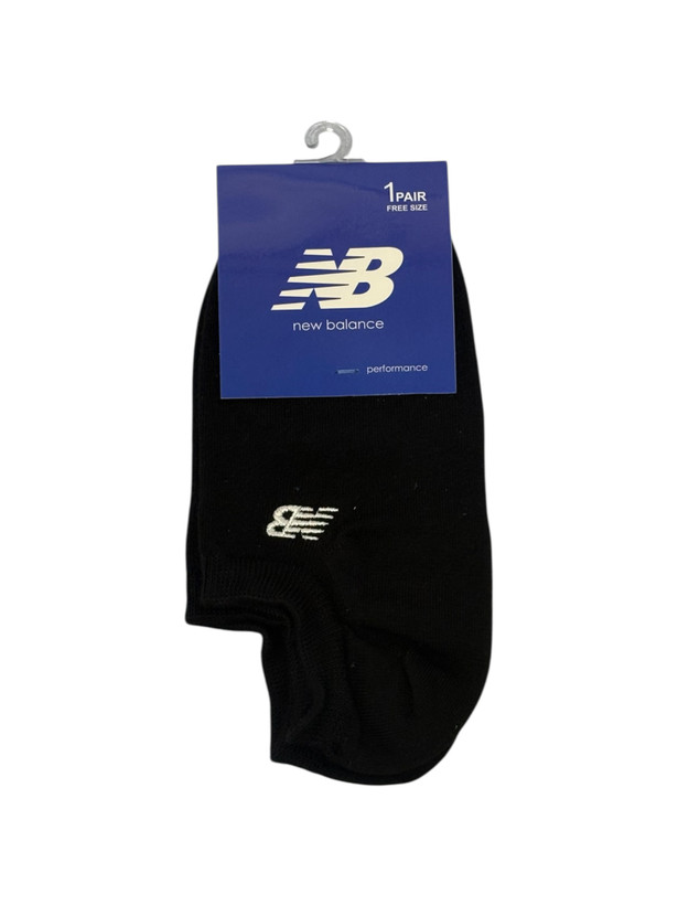 جوراب اسپرت نخ پنبه درجه یک زیرقوزکی مردانه گلدوزی new balance
