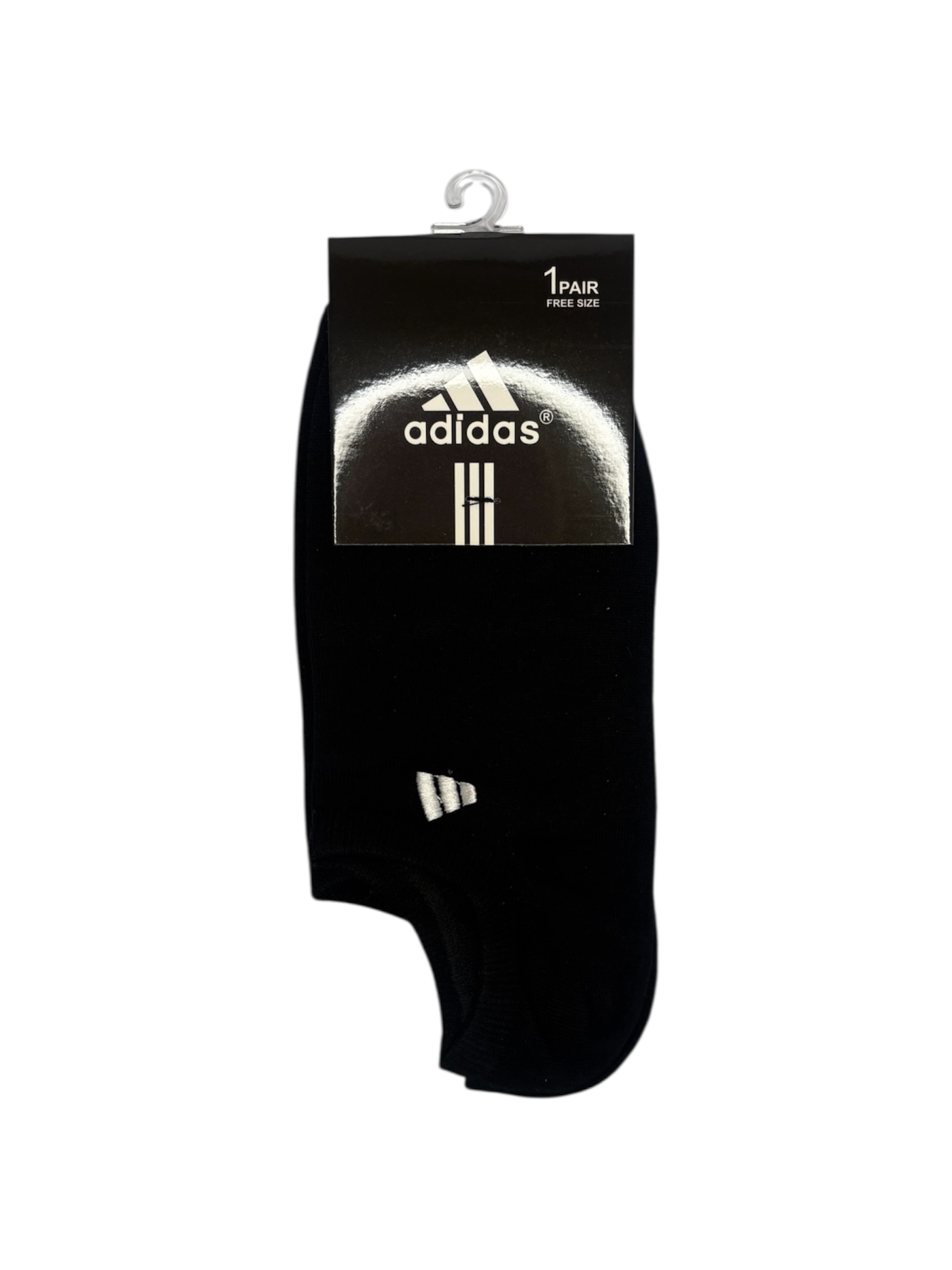 جوراب اسپرت نخ پنبه درجه یک زیرقوزکی مردانه گلدوزی adidas
