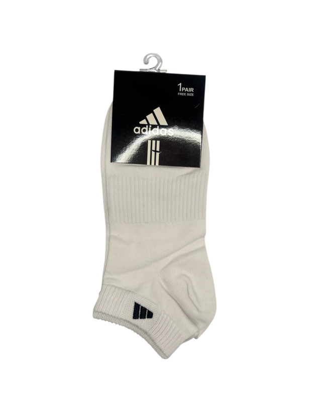 جوراب اسپرت نخ پنبه درجه یک مچی مردانه گلدوزی adidas