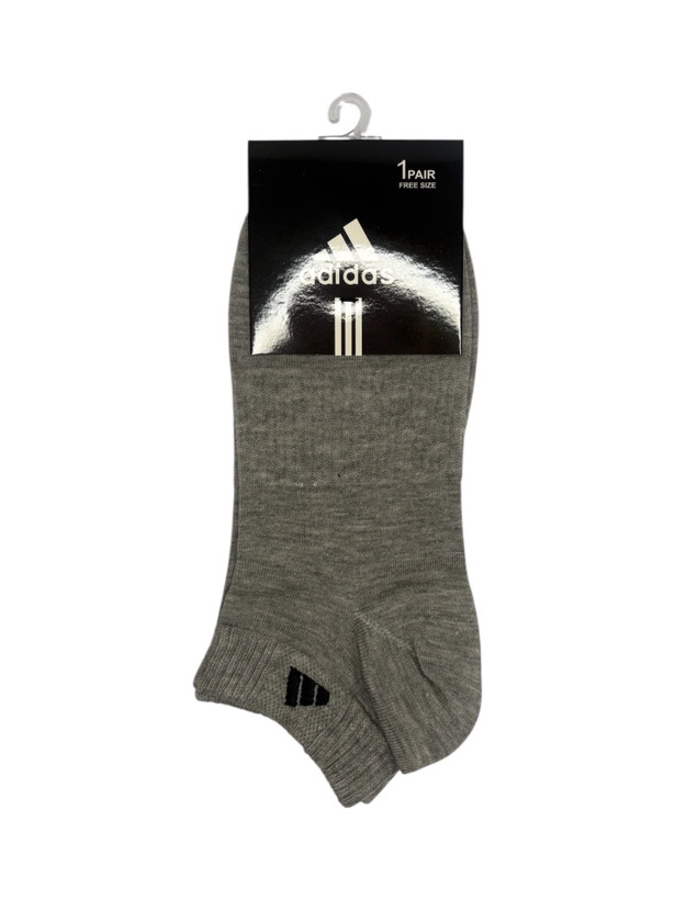 جوراب اسپرت نخ پنبه درجه یک مچی مردانه گلدوزی adidas