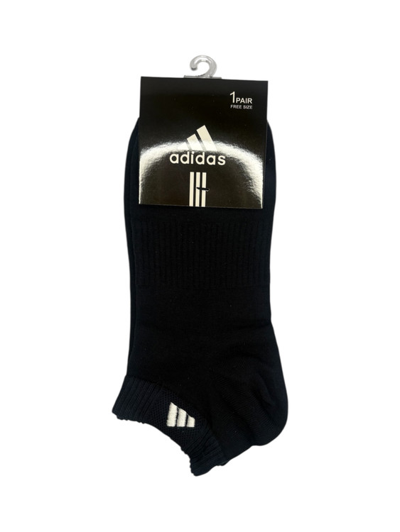 جوراب اسپرت نخ پنبه مچی مردانه گلدوزی Adidas