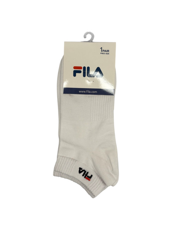 جوراب اسپرت نخ پنبه مچی مردانه گلدوزی Fila