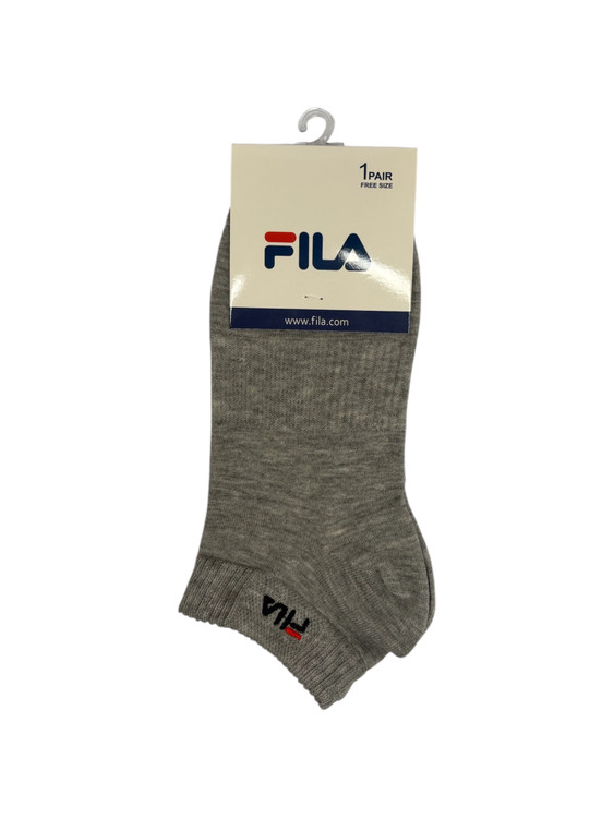 جوراب اسپرت نخ پنبه مچی مردانه گلدوزی Fila