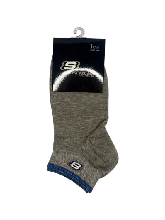 جوراب اسپرت نخ پنبه مچی Unisex گلدوزی Skechers