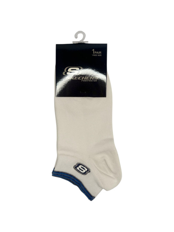 جوراب اسپرت نخ پنبه مچی Unisex گلدوزی Skechers