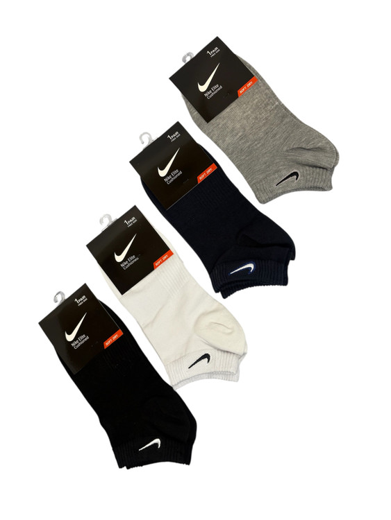 جوراب اسپرت نخ پنبه مچی مردانه گلدوزی NIKE