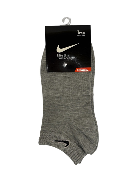 جوراب اسپرت نخ پنبه مچی مردانه گلدوزی NIKE