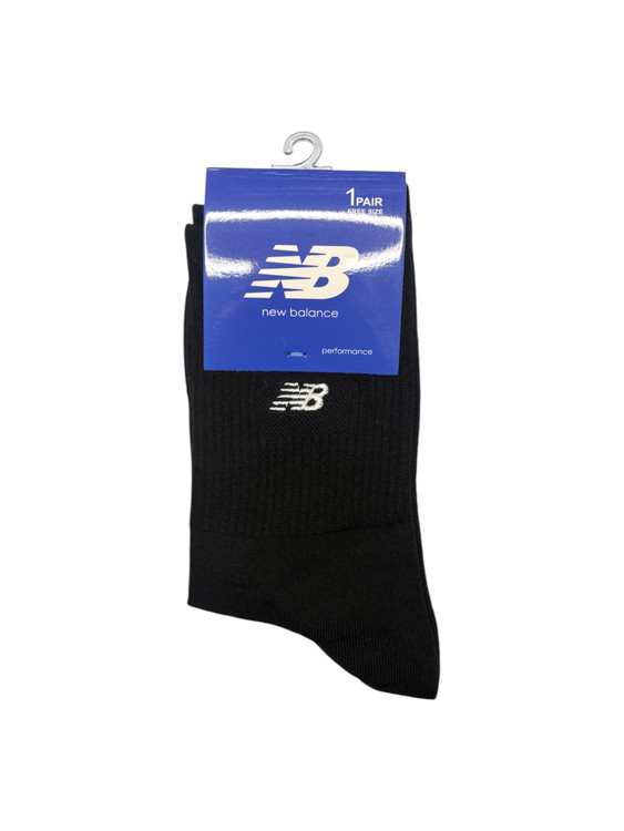 جوراب اسپرت نخ پنبه ساقدار مردانه گلدوزی new balance