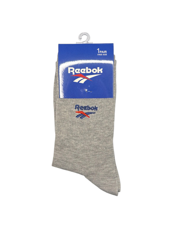 جوراب اسپرت نخ پنبه ساقدار مردانه گلدوزی Reebok