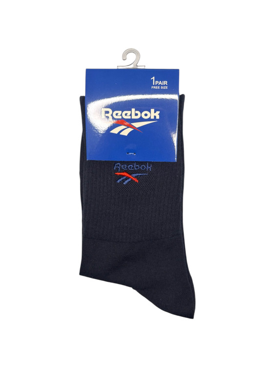 جوراب اسپرت نخ پنبه ساقدار مردانه گلدوزی Reebok