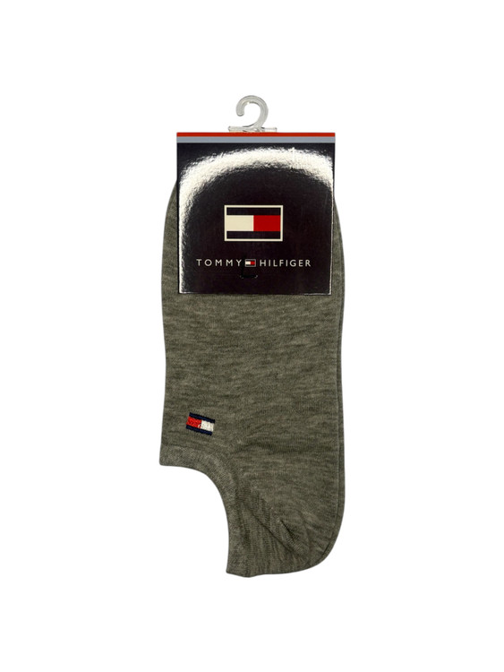 جوراب اسپرت نخ پنبه زیرقوزکی مردانه گلدوزی Tommy