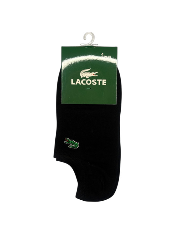 جوراب اسپرت نخ پنبه زیرقوزکی مردانه گلدوزی Lacoste