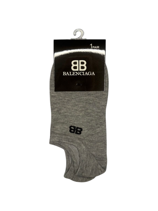 جوراب اسپرت نخ پنبه درجه یک زیرقوزکی مردانه گلدوزی BALENCIAGA