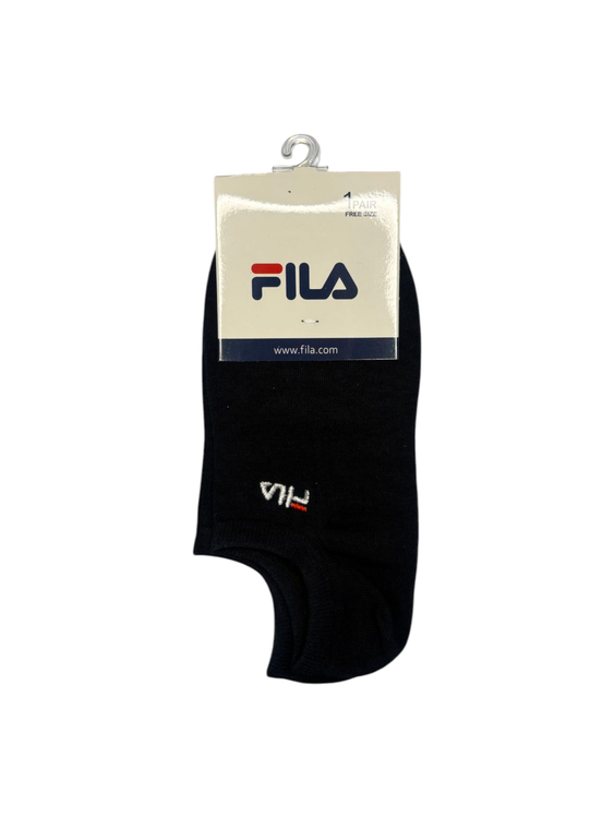 جوراب اسپرت نخ پنبه زیرقوزکی مردانه گلدوزی Fila