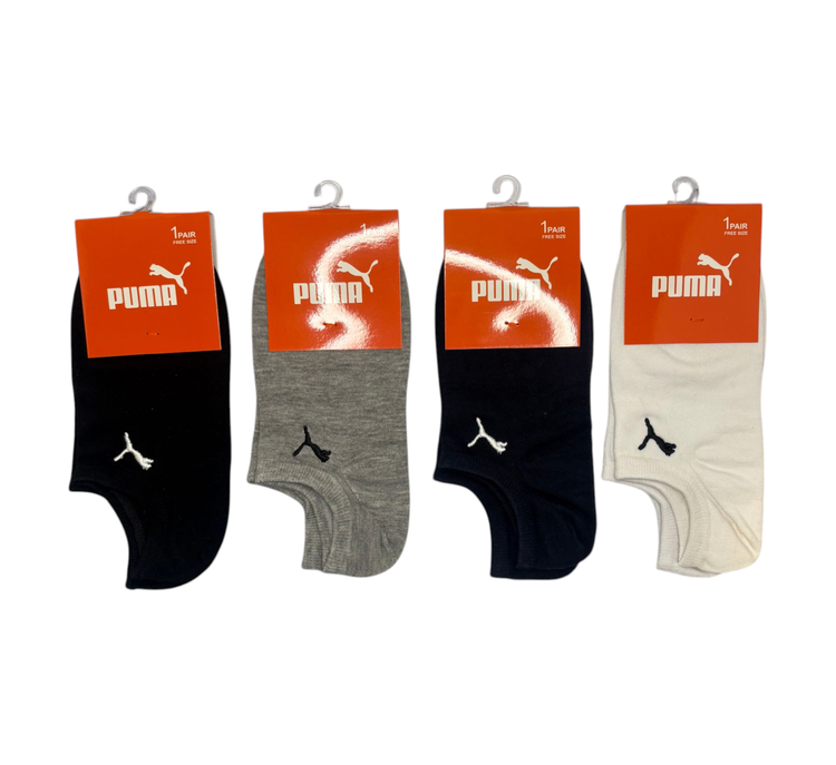 جوراب اسپرت نخ پنبه زیرقوزکی مردانه گلدوزی PUMA