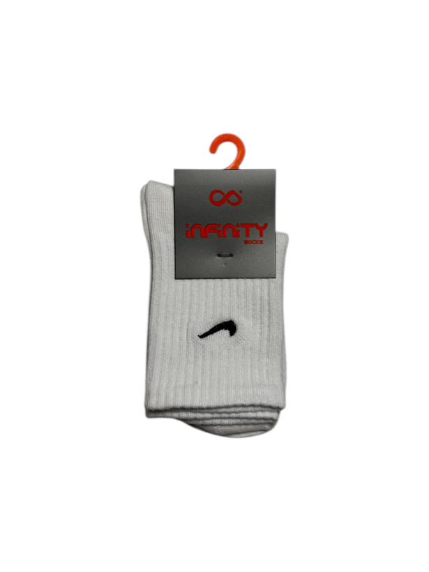 جوراب اسپرت نخ پنبه ساقدار بچگانه گلدوزی Nike
